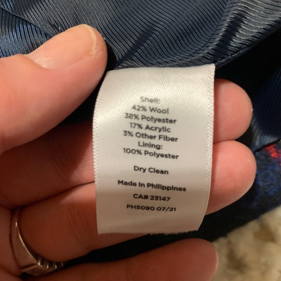 Talbots Boucle’ Blazer size 14 - Picture 9 of 10